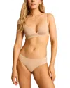 Commando Flex Tech Wireless Seamless Bra In Neutral