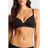 Commando Flex Tech Wireless Seamless Bra In Black