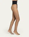Commando Glitter Fishnet Tights In Black