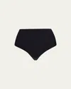 Commando High-rise Zone Smoothing Thong In Black