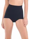 Commando Classic High Rise Thong In Black