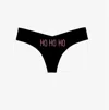 Commando Ho Ho Ho Thong In Black