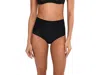 Commando Invisible Rib High-rise Bikini In Black