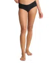 Commando Invisible Rib One Size Bikinis In Black