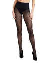 Commando Lattice Pattern Tights In Black