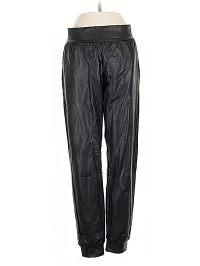 Pre-owned Commando Leather Pants In Black