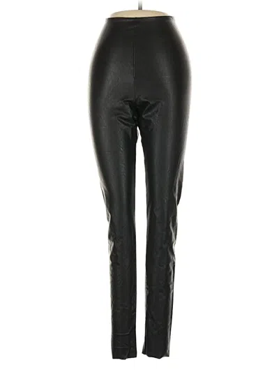 Pre-owned Commando Leggings In Black
