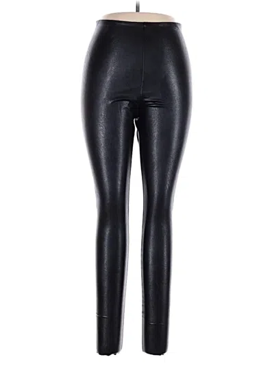 Pre-owned Commando Leggings In Black