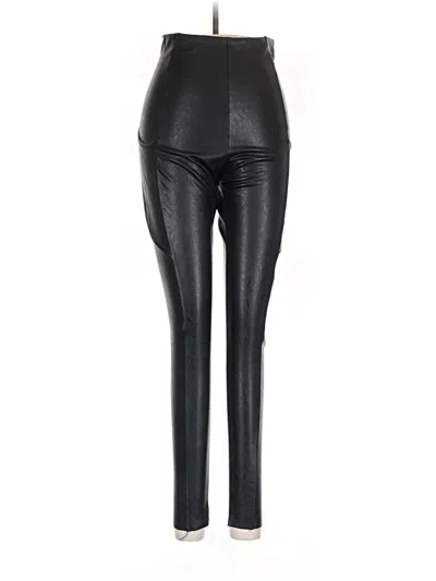 Pre-owned Commando Leggings In Black