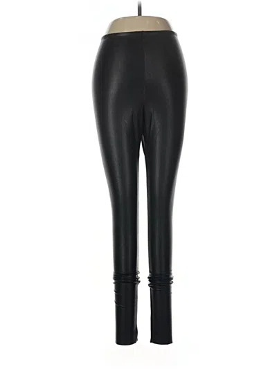 Pre-owned Commando Leggings In Black