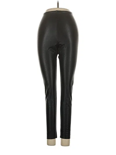 Pre-owned Commando Leggings In Black
