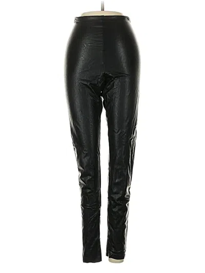 Pre-owned Commando Leggings In Black