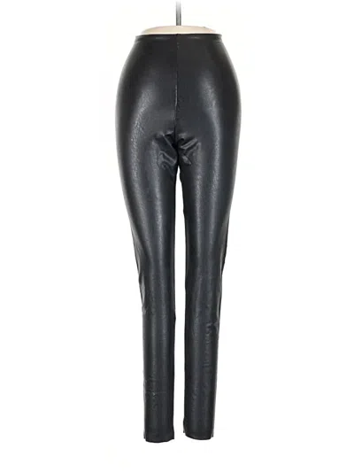 Pre-owned Commando Leggings In Black