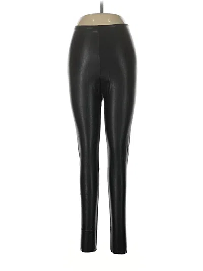 Pre-owned Commando Leggings In Black