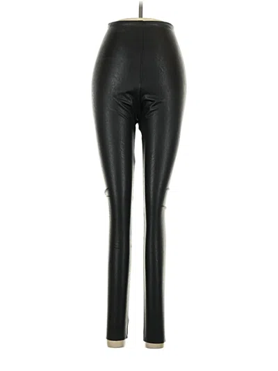 Pre-owned Commando Leggings In Black