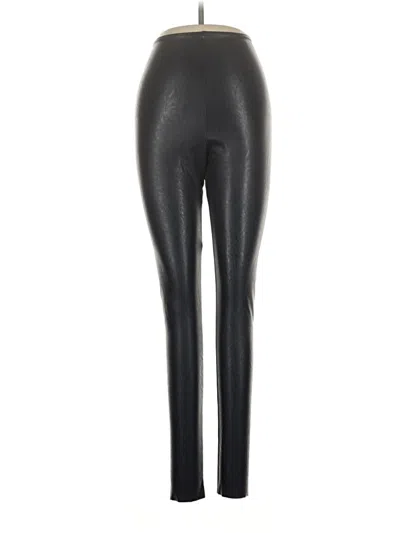 Pre-owned Commando Leggings In Black