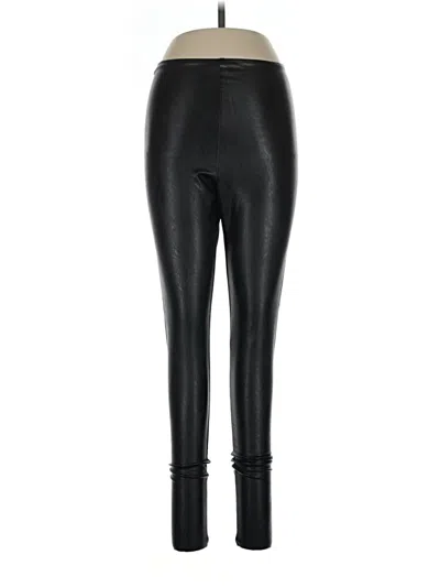 Pre-owned Commando Leggings In Black