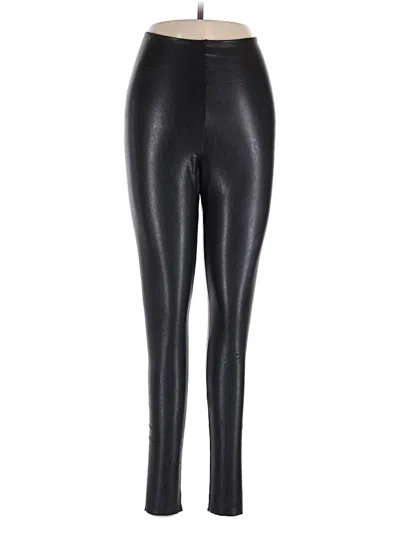 Pre-owned Commando Leggings In Black