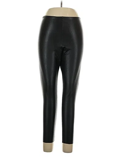 Pre-owned Commando Leggings In Black