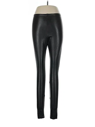 Pre-owned Commando Leggings In Black