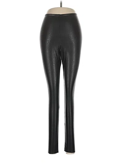 Pre-owned Commando Leggings In Black