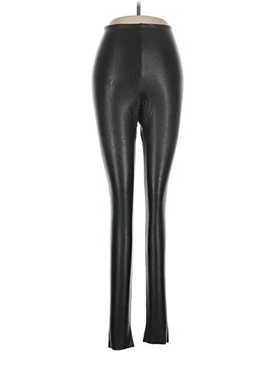 Pre-owned Commando Leggings In Black