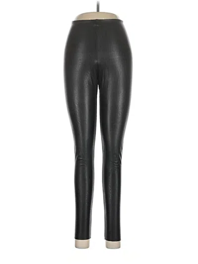 Pre-owned Commando Leggings In Black