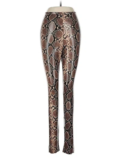 Pre-owned Commando Leggings In Brown