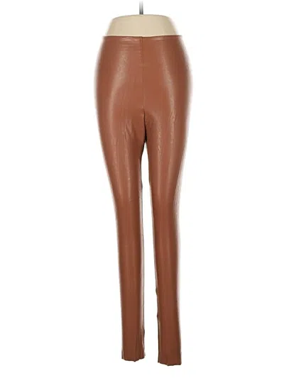 Pre-owned Commando Leggings In Brown