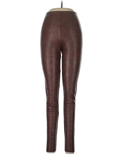 Pre-owned Commando Leggings In Brown