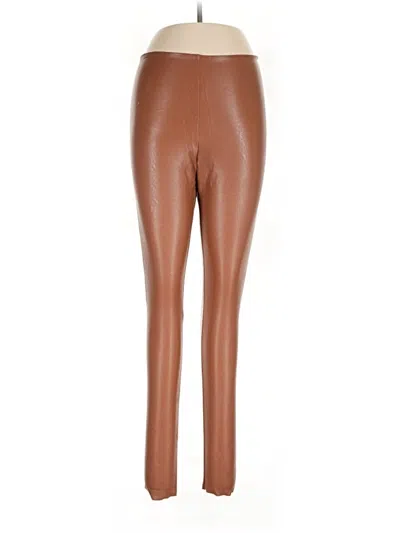 Pre-owned Commando Leggings In Brown