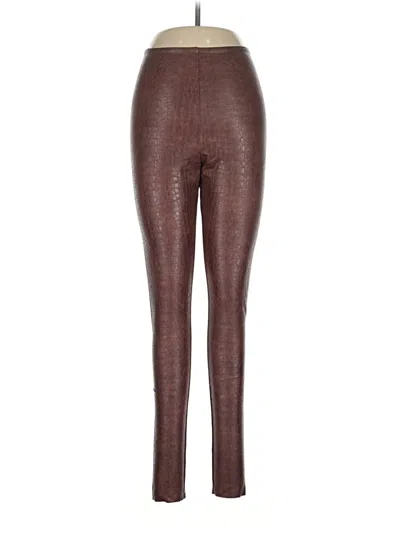 Pre-owned Commando Leggings In Brown