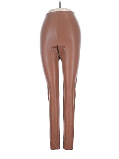 Pre-owned Commando Leggings In Brown