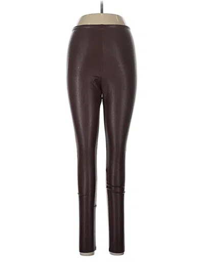 Pre-owned Commando Leggings In Brown