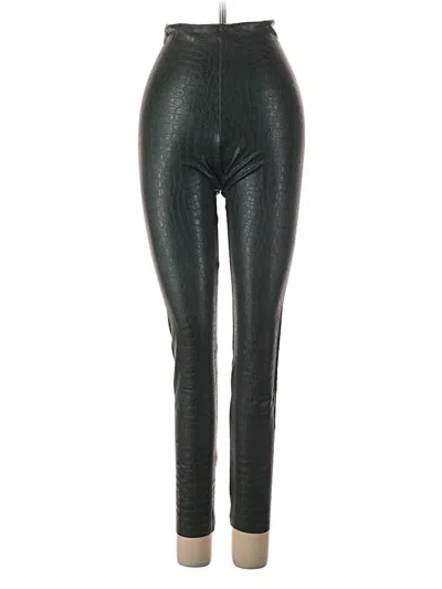 Pre-owned Commando Leggings In Green
