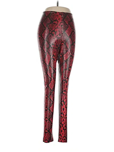Pre-owned Commando Leggings In Red