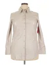 Commando Long Sleeve Button Down Shirt In Ivory