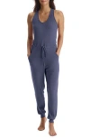 Commando Luxury Rib Racerback Jumpsuit In Nightshadow