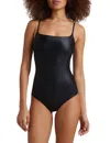 Commando Matte Metallic Cami Bodysuit In Oxide In Multi