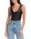 Commando ® Matte Metallic Deep-v Bodysuit In Black