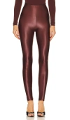 Commando Matte Metallic Legging In Copper In Copper