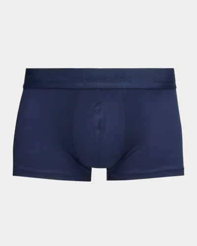 Commando Men & Apos;s Micro-modal Modern Fit Boxer Briefs In Navy