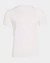Commando Premier Stretch-cotton Crewneck Undershirt In Transparent