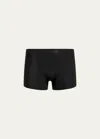 Commando Men's Bonded Microtech Boxer Briefs In Black