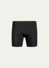 Commando Men's Bonded Microtech Boxer Briefs In Blk-black