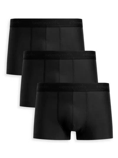 COMMANDO MEN'S CLASSIC MICROFIBER TRUNKS 3-PACK