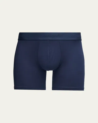 Commando Men's Micro-modal Boxer Briefs In Dkn-dark Navy
