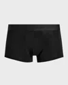 Commando Men's Micro-modal Modern Fit Boxer Briefs In Black