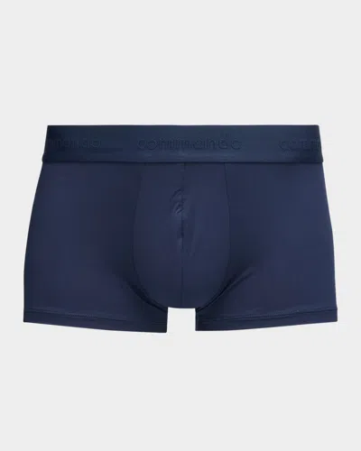Commando Men's Micro-modal Modern Fit Boxer Briefs In Dark Navy
