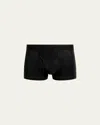 Commando Men's Micro-modal Relaxed Fit Trunks In Black
